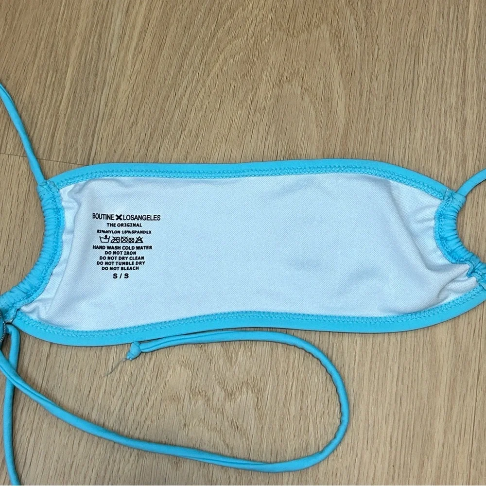 NWT BOUTINE LA Indie Bikini Top S